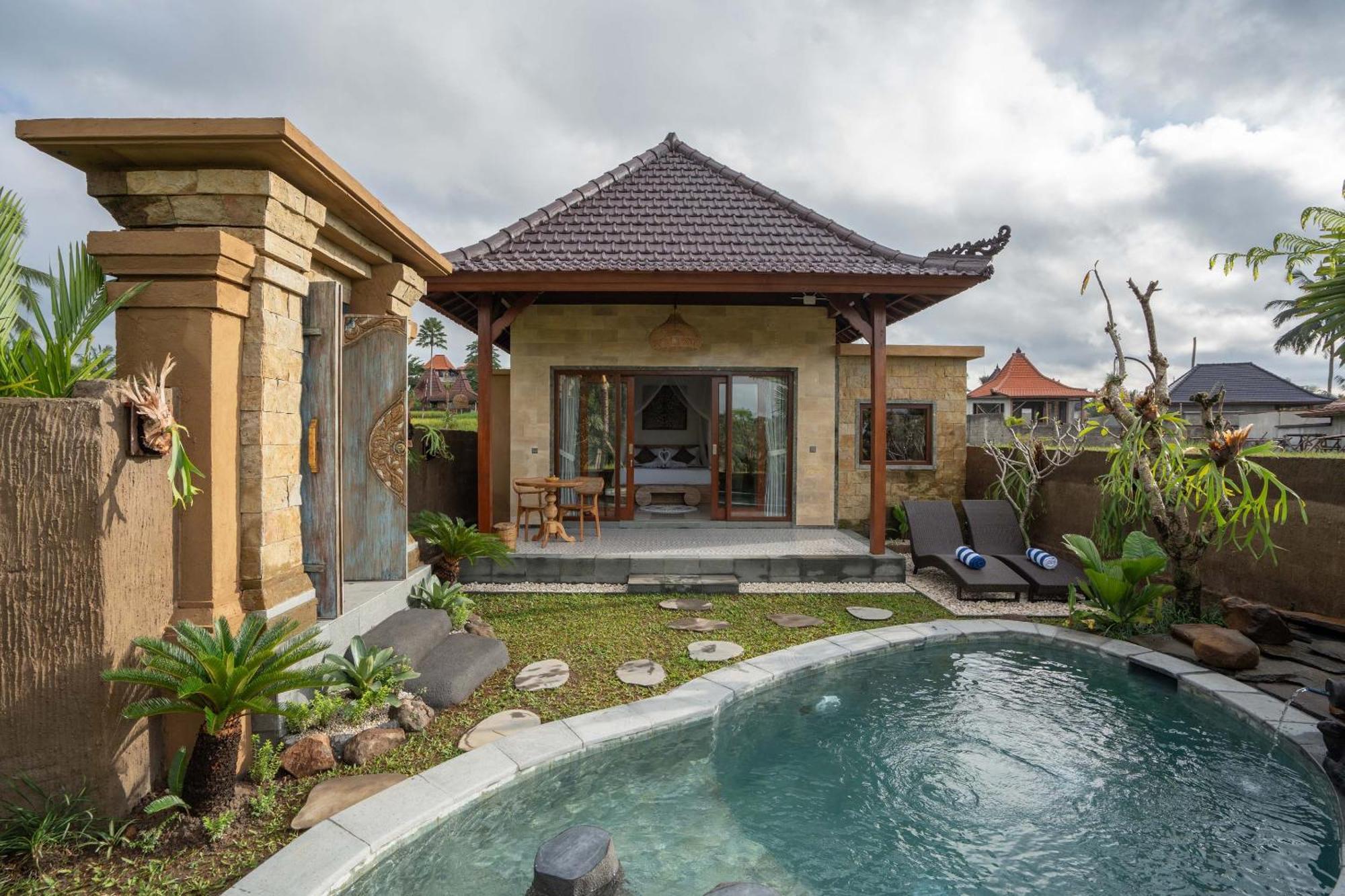 Sawah Sebatu Villa 乌布 外观 照片